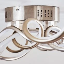 Hofstein Scugog Deckenleuchte LED Nickel-Matt, 1-flammig -LED Leuchten Verkäufe 2022 scugog deckenleuchte h3110751 do1 8