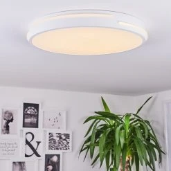 Hofstein Seewen Deckenpanel LED Wei&szlig;, 1-flammig, Fernbedienung -LED Leuchten Verkäufe 2022 seewen deckenpanel h3458976 6