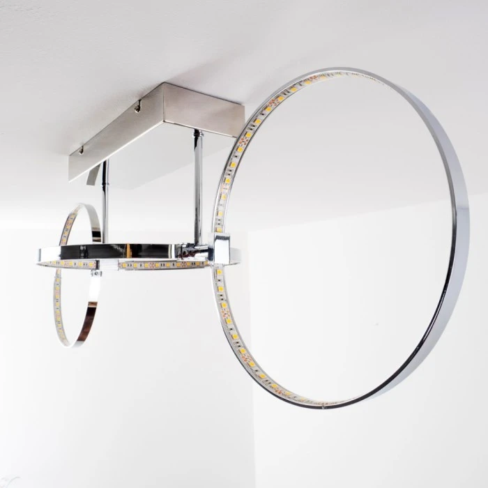 Hofstein Sepino Deckenleuchte LED Chrom, 1-flammig 16 Hofstein Sepino Deckenleuchte LED Chrom, 1-flammig – Bild 16