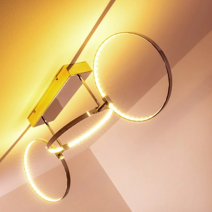 Hofstein Sepino Deckenleuchte LED Chrom, 1-flammig 10 Hofstein Sepino Deckenleuchte LED Chrom, 1-flammig – Bild 10