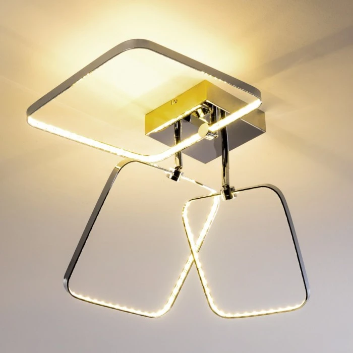 Hofstein Sepino Deckenleuchte LED Chrom, 1-flammig 12 Hofstein Sepino Deckenleuchte LED Chrom, 1-flammig – Bild 12