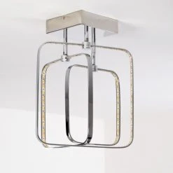 Hofstein Sepino Deckenleuchte LED Chrom, 1-flammig 19 Hofstein Sepino Deckenleuchte LED Chrom, 1-flammig -LED Leuchten Verkäufe 2022 sepino deckenleuchte h165936 2