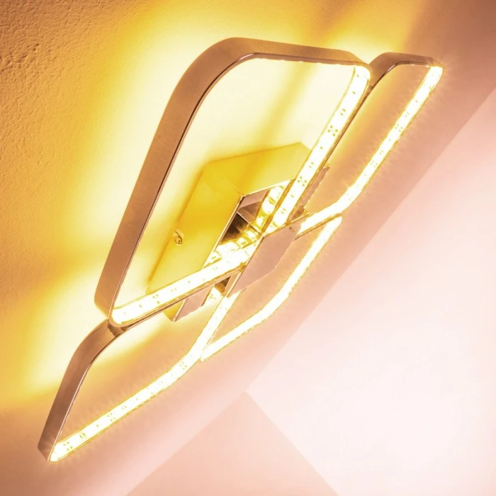 Hofstein Sepino Deckenleuchte LED Chrom, 1-flammig 11 Hofstein Sepino Deckenleuchte LED Chrom, 1-flammig – Bild 11