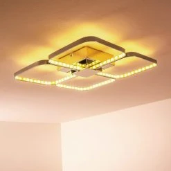 Hofstein Sepino Deckenleuchte LED Chrom, 1-flammig 31 Hofstein Sepino Deckenleuchte LED Chrom, 1-flammig -LED Leuchten Verkäufe 2022 sepino deckenleuchte h165943 15