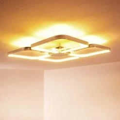 Hofstein Sepino Deckenleuchte LED Chrom, 1-flammig 19 Hofstein Sepino Deckenleuchte LED Chrom, 1-flammig -LED Leuchten Verkäufe 2022 sepino deckenleuchte h165943 3