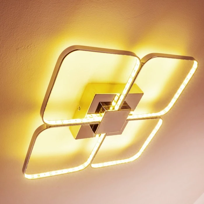 Hofstein Sepino Deckenleuchte LED Chrom, 1-flammig 10 Hofstein Sepino Deckenleuchte LED Chrom, 1-flammig – Bild 10