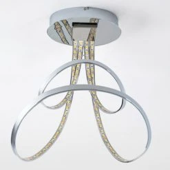 Hofstein Sepino Deckenleuchte LED Chrom, 1-flammig -LED Leuchten Verkäufe 2022 sepino deckenleuchte h165967 6