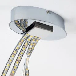 Hofstein Sepino Deckenleuchte LED Chrom, 1-flammig -LED Leuchten Verkäufe 2022 sepino deckenleuchte h165967 8