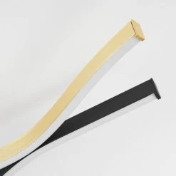 Hofstein Serlande Deckenleuchte LED Schwarz, Gold, 1-flammig 12 Hofstein Serlande Deckenleuchte LED Schwarz, Gold, 1-flammig -LED Leuchten Verkäufe 2022 serlande deckenleuchte h3653210 2