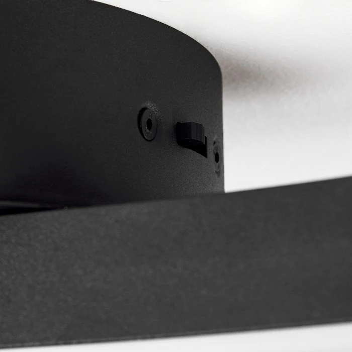 Hofstein Serlande Deckenleuchte LED Schwarz, Gold, 1-flammig 6 Hofstein Serlande Deckenleuchte LED Schwarz, Gold, 1-flammig – Bild 6