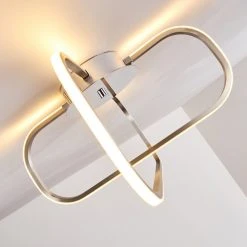 Hofstein Serre Deckenleuchte LED Chrom, 1-flammig 30 Hofstein Serre Deckenleuchte LED Chrom, 1-flammig -LED Leuchten Verkäufe 2022 serre deckenleuchte h167503 11