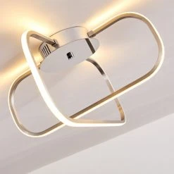 Hofstein Serre Deckenleuchte LED Chrom, 1-flammig 32 Hofstein Serre Deckenleuchte LED Chrom, 1-flammig -LED Leuchten Verkäufe 2022 serre deckenleuchte h167503 13