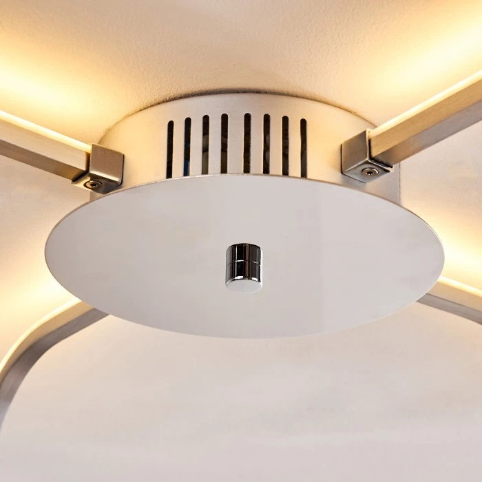 Hofstein Serre Deckenleuchte LED Chrom, 1-flammig 17 Hofstein Serre Deckenleuchte LED Chrom, 1-flammig – Bild 17