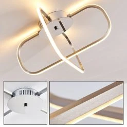 Hofstein Serre Deckenleuchte LED Chrom, 1-flammig 37 Hofstein Serre Deckenleuchte LED Chrom, 1-flammig -LED Leuchten Verkäufe 2022 serre deckenleuchte h167503 18