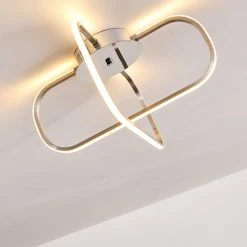 Hofstein Serre Deckenleuchte LED Chrom, 1-flammig 26 Hofstein Serre Deckenleuchte LED Chrom, 1-flammig -LED Leuchten Verkäufe 2022 serre deckenleuchte h167503 7