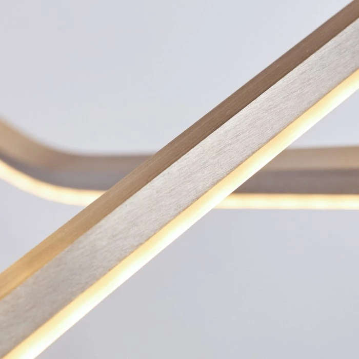 Hofstein Serre Deckenleuchte LED Chrom, 1-flammig 11 Hofstein Serre Deckenleuchte LED Chrom, 1-flammig – Bild 11