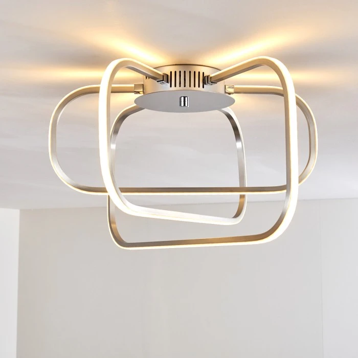 Hofstein Serre Deckenleuchte LED Chrom, 1-flammig 12 Hofstein Serre Deckenleuchte LED Chrom, 1-flammig – Bild 12