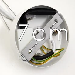 Hofstein Shouver Deckenleuchte LED Wei&szlig;, 1-flammig -LED Leuchten Verkäufe 2022 shouver deckenleuchte h3387214 18