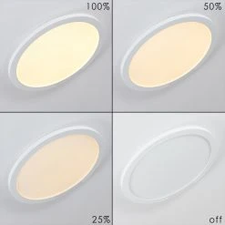 Hofstein Siguna Deckenleuchte LED Wei&szlig;, 1-flammig -LED Leuchten Verkäufe 2022 siguna deckenleuchte h3374702 4