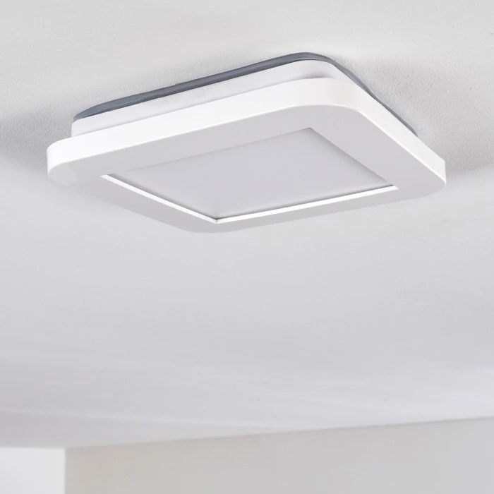 Hofstein Siguna Deckenpanel LED Weiß, 1-flammig 7 Hofstein Siguna Deckenpanel LED Weiß, 1-flammig – Bild 7