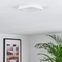 Hofstein Siguna Deckenpanel LED Wei&szlig;, 1-flammig -LED Leuchten Verkäufe 2022 siguna deckenpanel h3372739 14