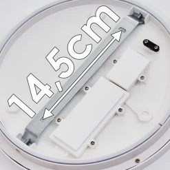 Hofstein Siguna LED Panel Weiß, 1-flammig -LED Leuchten Verkäufe 2022 siguna led panel h3373422 19