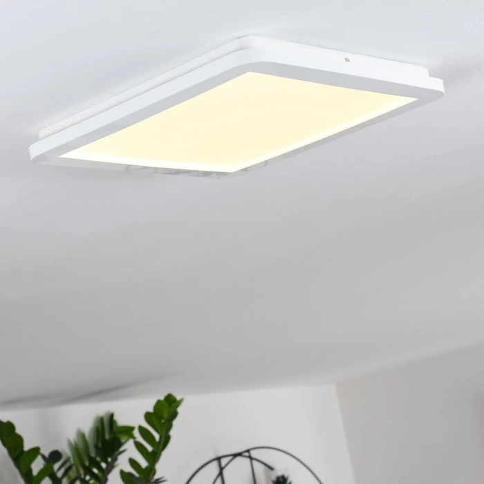 Hofstein Siguna LED Panel Weiß, 1-flammig 18 Hofstein Siguna LED Panel Weiß, 1-flammig – Bild 18