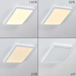 Hofstein Siguna LED Panel Weiß, 1-flammig 25 Hofstein Siguna LED Panel Weiß, 1-flammig -LED Leuchten Verkäufe 2022 siguna led panel h3374764 5