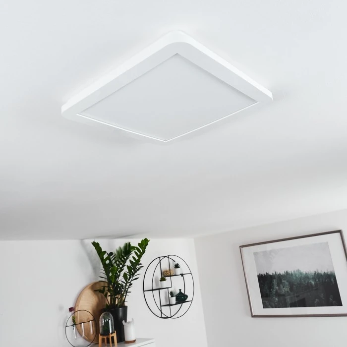 Hofstein Siguna LED Panel Weiß, 1-flammig 7 Hofstein Siguna LED Panel Weiß, 1-flammig – Bild 7