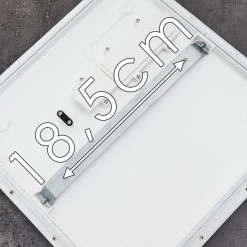 Hofstein Siguna LED Panel Schwarz, Weiß, 1-flammig -LED Leuchten Verkäufe 2022 siguna led panel h3374788 19