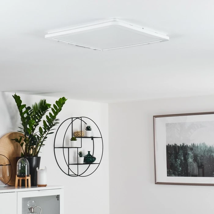 Hofstein Siguna LED Panel Weiß, 1-flammig 21 Hofstein Siguna LED Panel Weiß, 1-flammig – Bild 21