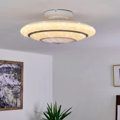 Hofstein Sitges Deckenventilator LED Weiß, 1-flammig, Fernbedienung 23 Hofstein Sitges Deckenventilator LED Weiß, 1-flammig, Fernbedienung -LED Leuchten Verkäufe 2022 sitges deckenventilator h3335109 2