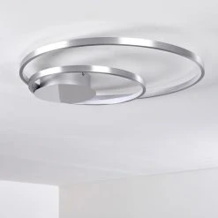 Hofstein Skanes Deckenleuchte LED Nickel-Matt, 1-flammig -LED Leuchten Verkäufe 2022 skanes deckenleuchte h3273524 do1 17