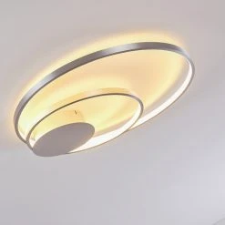 Hofstein Skanes Deckenleuchte LED Nickel-Matt, 1-flammig -LED Leuchten Verkäufe 2022 skanes deckenleuchte h3273524 do1 18