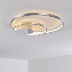 Hofstein Skanes Deckenleuchte LED Nickel-Matt, 1-flammig -LED Leuchten Verkäufe 2022 skanes deckenleuchte h3273524 do1 23