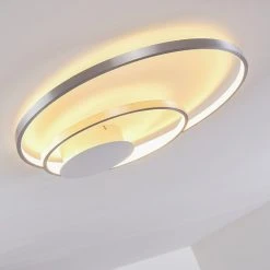 Hofstein Skanes Deckenleuchte LED Nickel-Matt, 1-flammig -LED Leuchten Verkäufe 2022 skanes deckenleuchte h3273524 do1 3