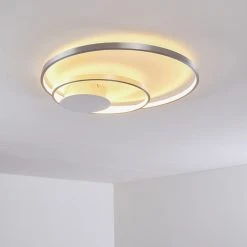 Hofstein Skanes Deckenleuchte LED Nickel-Matt, 1-flammig -LED Leuchten Verkäufe 2022 skanes deckenleuchte h3273524 do1 7