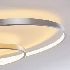 Hofstein Skanes Deckenleuchte LED Nickel-Matt, 1-flammig -LED Leuchten Verkäufe 2022 skanes deckenleuchte h3273524 do1 8