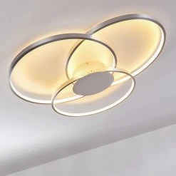 Hofstein Skanes Deckenleuchte LED Nickel-Matt, 1-flammig 41 Hofstein Skanes Deckenleuchte LED Nickel-Matt, 1-flammig -LED Leuchten Verkäufe 2022 skanes deckenleuchte h3273562 do1 13