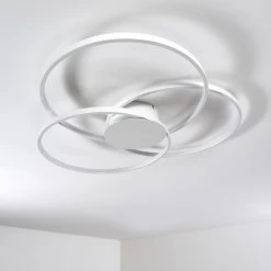 Hofstein Skanes Deckenleuchte LED Weiß, 1-flammig -LED Leuchten Verkäufe 2022 skanes deckenleuchte h3273586 do1 21