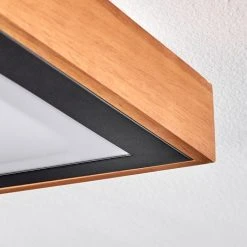 Hofstein Sobredo Deckenleuchte LED Schwarz, Naturfarben, 1-flammig -LED Leuchten Verkäufe 2022 sobredo deckenleuchte h3460283 2