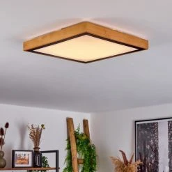 Hofstein Sobredo Deckenleuchte LED Schwarz, Naturfarben, 1-flammig -LED Leuchten Verkäufe 2022 sobredo deckenleuchte h3460283 6