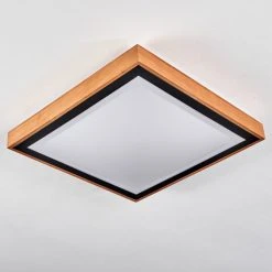 Hofstein Sobredo Deckenleuchte LED Schwarz, Naturfarben, 1-flammig -LED Leuchten Verkäufe 2022 sobredo deckenleuchte h3460283 7