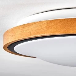 Hofstein Sobredo Deckenleuchte LED Schwarz, Weiß, Naturfarben, 1-flammig 13 Hofstein Sobredo Deckenleuchte LED Schwarz, Weiß, Naturfarben, 1-flammig -LED Leuchten Verkäufe 2022 sobredo deckenleuchte h3560495 2