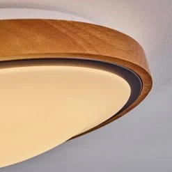 Hofstein Sobredo Deckenleuchte LED Schwarz, Weiß, Naturfarben, 1-flammig 16 Hofstein Sobredo Deckenleuchte LED Schwarz, Weiß, Naturfarben, 1-flammig -LED Leuchten Verkäufe 2022 sobredo deckenleuchte h3560495 5