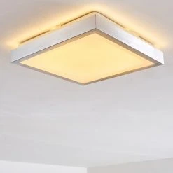 Hofstein Sora Deckenleuchte LED Nickel-Matt, 1-flammig -LED Leuchten Verkäufe 2022 sora deckenleuchte h166100 2