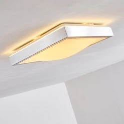 Hofstein Sora Deckenleuchte LED Nickel-Matt, 1-flammig -LED Leuchten Verkäufe 2022 sora deckenleuchte h166100 5