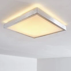 Hofstein Sora Deckenleuchte LED Nickel-Matt, 1-flammig -LED Leuchten Verkäufe 2022 sora deckenleuchte h166117 2