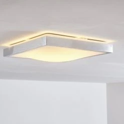 Hofstein Sora Deckenleuchte LED Nickel-Matt, 1-flammig -LED Leuchten Verkäufe 2022 sora deckenleuchte h166117 6