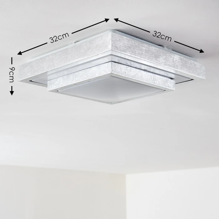 Hofstein Sora Deckenleuchte LED Weiß, 1-flammig 2 Hofstein Sora Deckenleuchte LED Weiß, 1-flammig – Bild 2